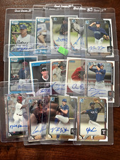 Bowman Chrome, Draft Autograph Lot 21 Cards, 20 Different - List in Description