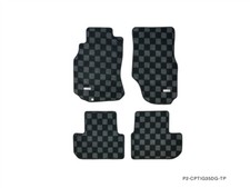 P2m Race Floor Mats Dark Grey Front Rear For 03-07 Infiniti G35 Coupe Sedan