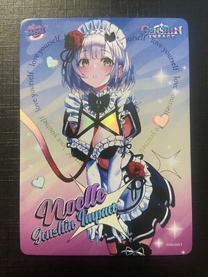 Noelle - Genshin Impact TCG Set Rare RSC HIT RSC001 Card