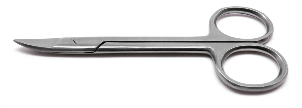 10× Dental Curved Crown Scissors 4.5" Wire Cutting Orthodontics Instruments - Image 2 of 4