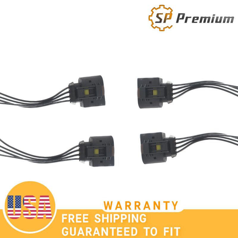 4PCS Ignition Coil Connector Wire Harness For MercedesBenz C230 C250