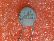 20 PCS AVX NF08AA0509M NTC 5 OHM ±20% 3A INRUSH CURRENT LIMITER THERMISTORS NOS