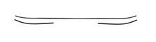 USA-Made! 1963-64 Chevy Impala, BelAir & Biscayne Sedan Inner Rear Window Trim
