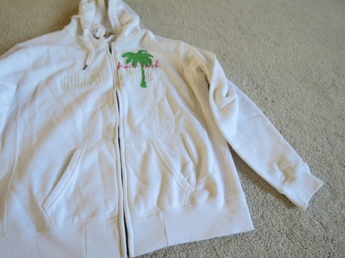 Coconut Jack's Full Zip Hoodie Bonita Beach Naples FL Graphic Sweatshirt Woman L - Picture 10 of 17