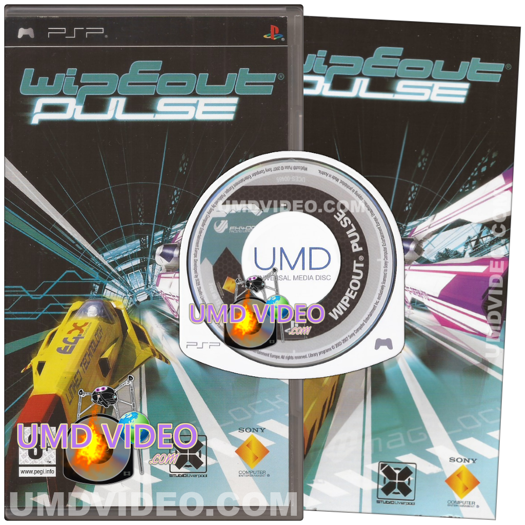 Wipeout Pulse Sur PSP – Collection Essentials Bon état