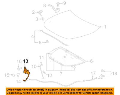 TOYOTA OEM 20-25 Highlander Hood Hood Components-Latch Assy 535100E150