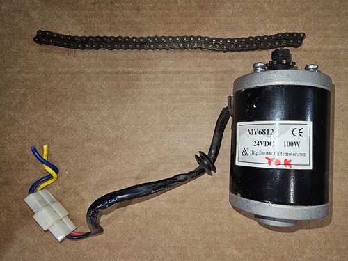 25CC00 RAZOR SCOOTER MOTOR MY6812 24VDC 100 WATT, UNITE, VERY GOOD ...