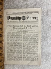 1931 Quantity Survey Detroit MC American Newsletter Vol 3 No. 1 Vtg