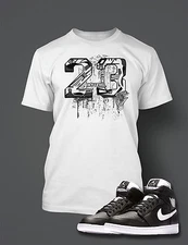 Back to School 23 Tee Shirt Get on My Level Retro AIR J1 Graphic Big Tall Small