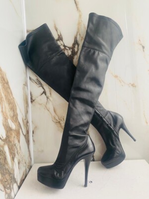 Loriblu Women Boots Very Rare Model Sexy Heels Size 39,5