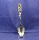 Antique Reed & Barton Sterling TEDDY BEAR Handle Spoon. (3 Bears). 32.5 grams