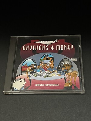 Anythang 4 Money Cold World Hustlers CD 1997 Bay Area Gangster Rap 