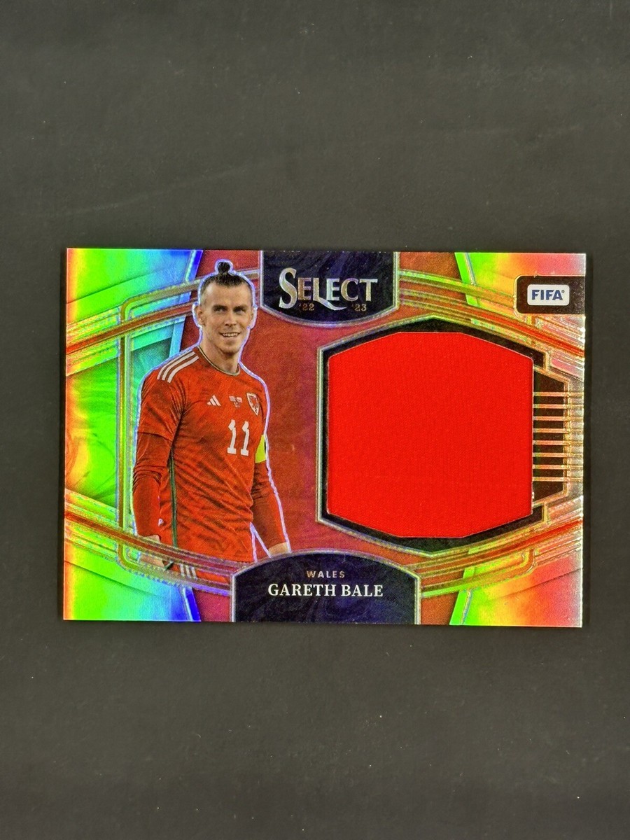 2022-23 Panini Select FIFA Jumbo Swatches Gareth Bale #JS