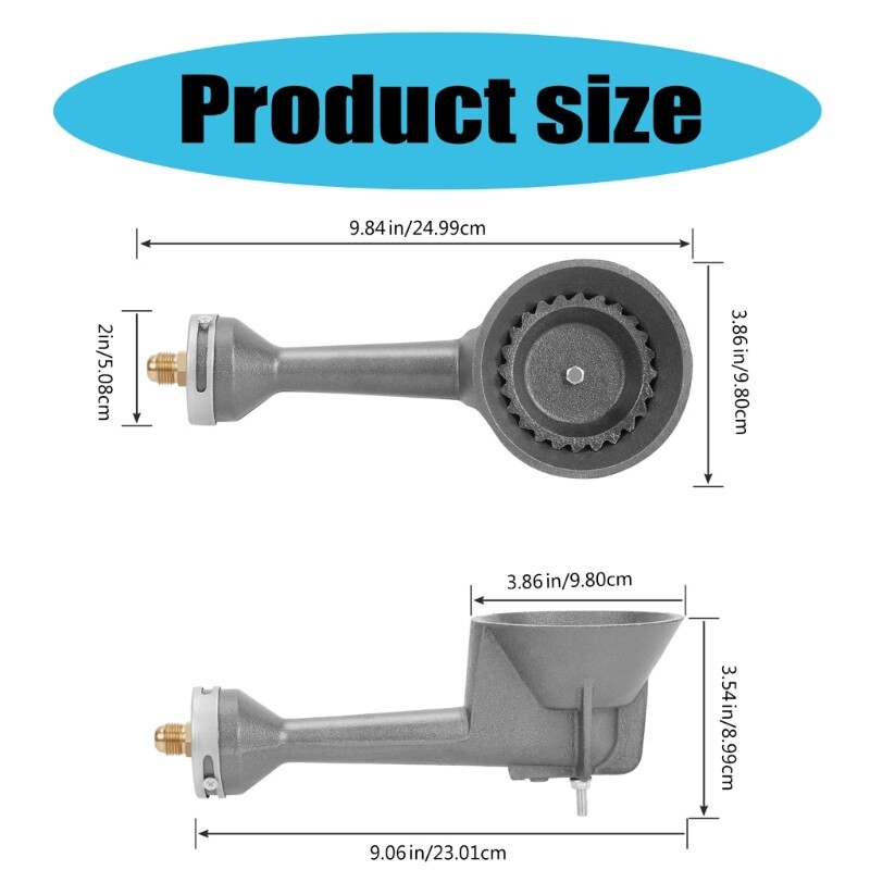 Restaurant Burners Part Metal Stove Head Metal Texture for Cooking