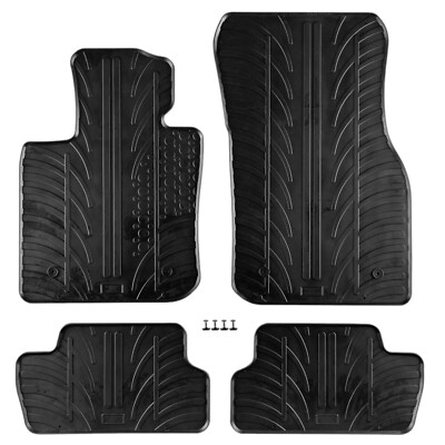 Rubber Car Floor Mats For Mini Cooper One F55 All Weather Heavy Duty Rugs Liners