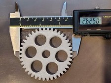 Logan 9 10 11 inch lathe 40 tooth Nylon 1/2" thick gear 7/16 bore US made by FMD