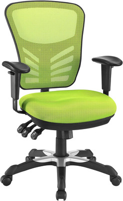 Articulate Ergonomic Mesh Office Chair in Green