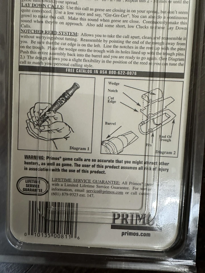 Primos Hunting Canada Goose Flute Model 811 - Image 3 of 4