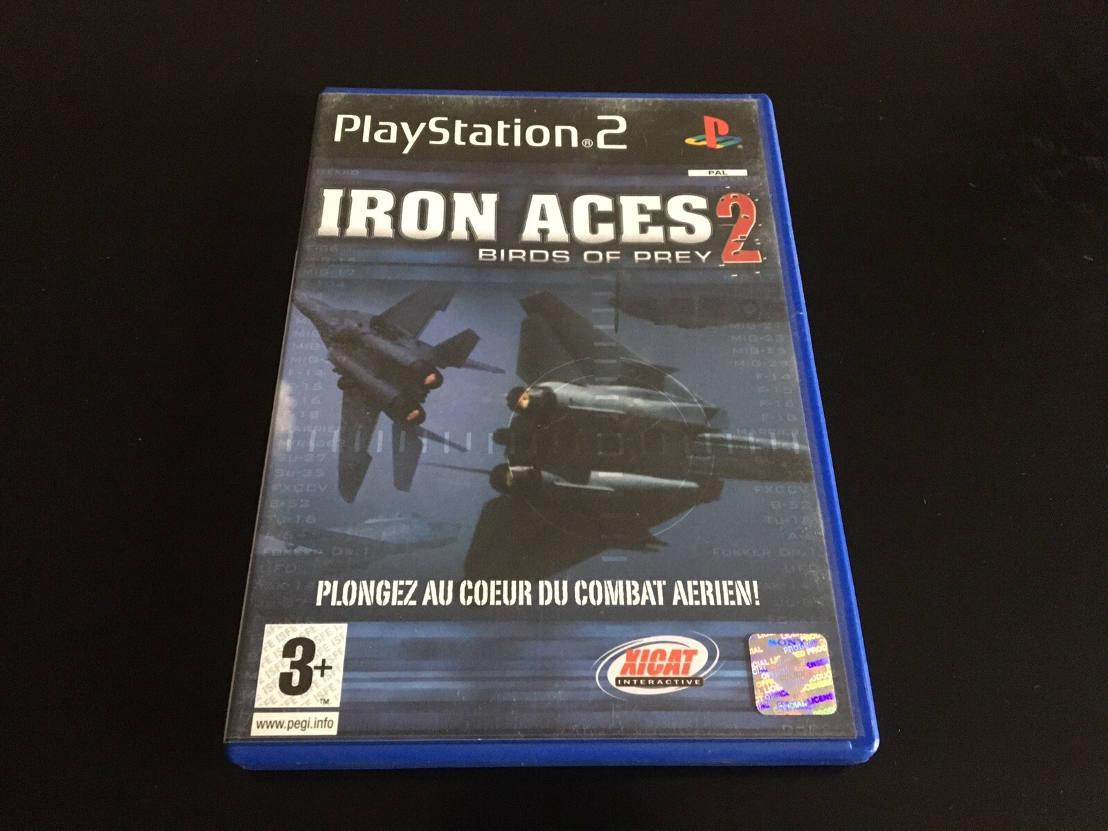 IRON ACES 2 BIRDS OF PREY SONY PLAYSTATION 2 PS2 EDITION FR PAL COMPLET