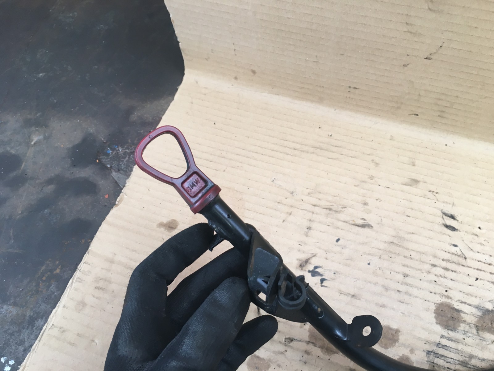 Bmw e46 oil level tube dipstick guide 7787872 318d 320d 20012006 eBay