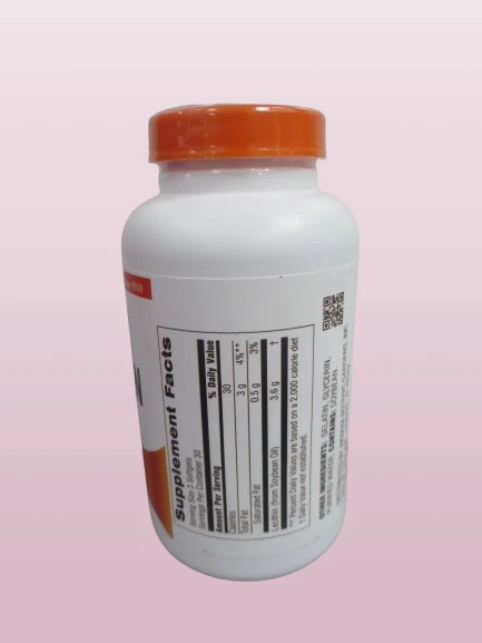 LECITINA ELECCIÓN BOTÁNICA 1200MG. SOPORTE COLESTEROL 90 CÁPSULAS BLANDAS LOTE DE 3 Foto 3 de 3