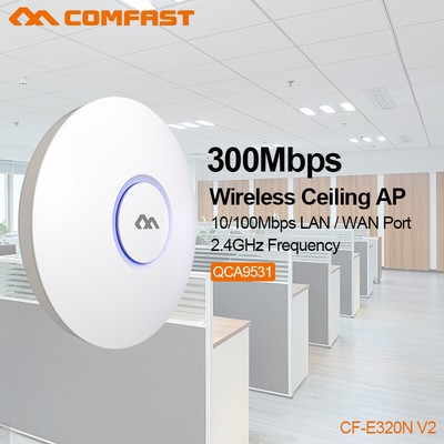 Comfast Cf E320n V2 300mbps Wireless Access Point Wifi Ceiling Ap