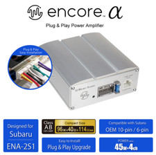 Beat-Sonic ENA-2S1 Plug and Play Encore Alpha Power Amplifier Kit for GR86 BRZ