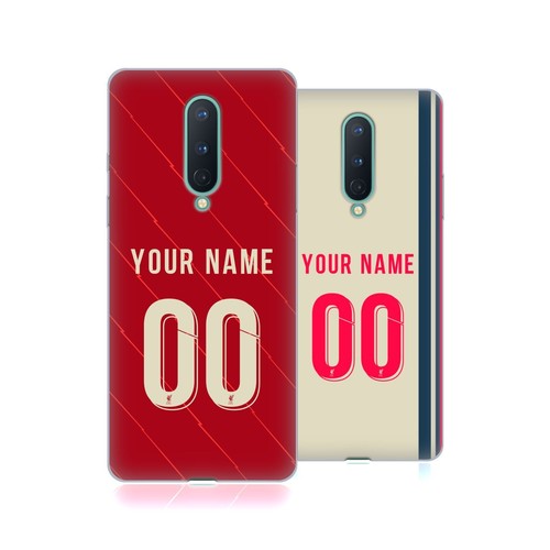 CUSTOM PERSONALISIERTE LIVERPOOL FC 2021/22 KIT GEL HÜLLE FÜR GOOGLE ONEPLUS HANDYS