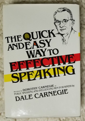 Dale Carnegie Quick and Easy Way to Effective (Public) Speaking 1992 - Hardcover - Bild 1 von 2