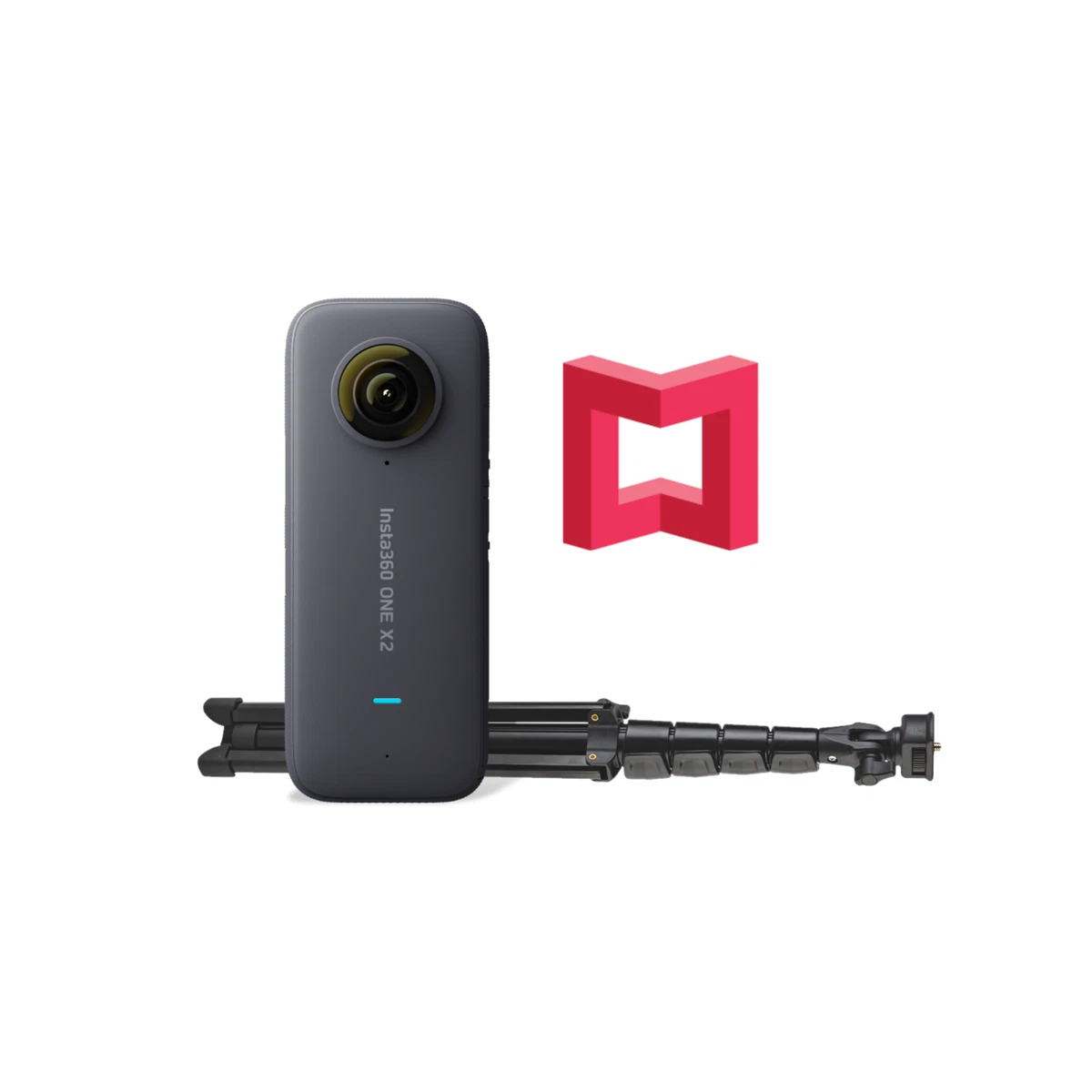 Insta360 One X2 Waterproof 360 Action Camera Matterport Starter