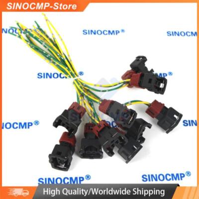 Solenoid Valve Plug Connector for Hitachi EX200-5 EX240-5 EX200-6 EX-6 Excavator