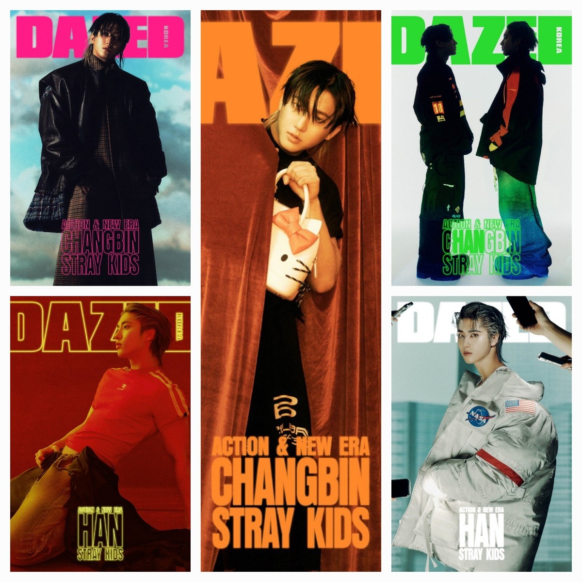 Straykids HAN DAZED CONFUSED Korea 2025 02 FEBRUARY Magazine