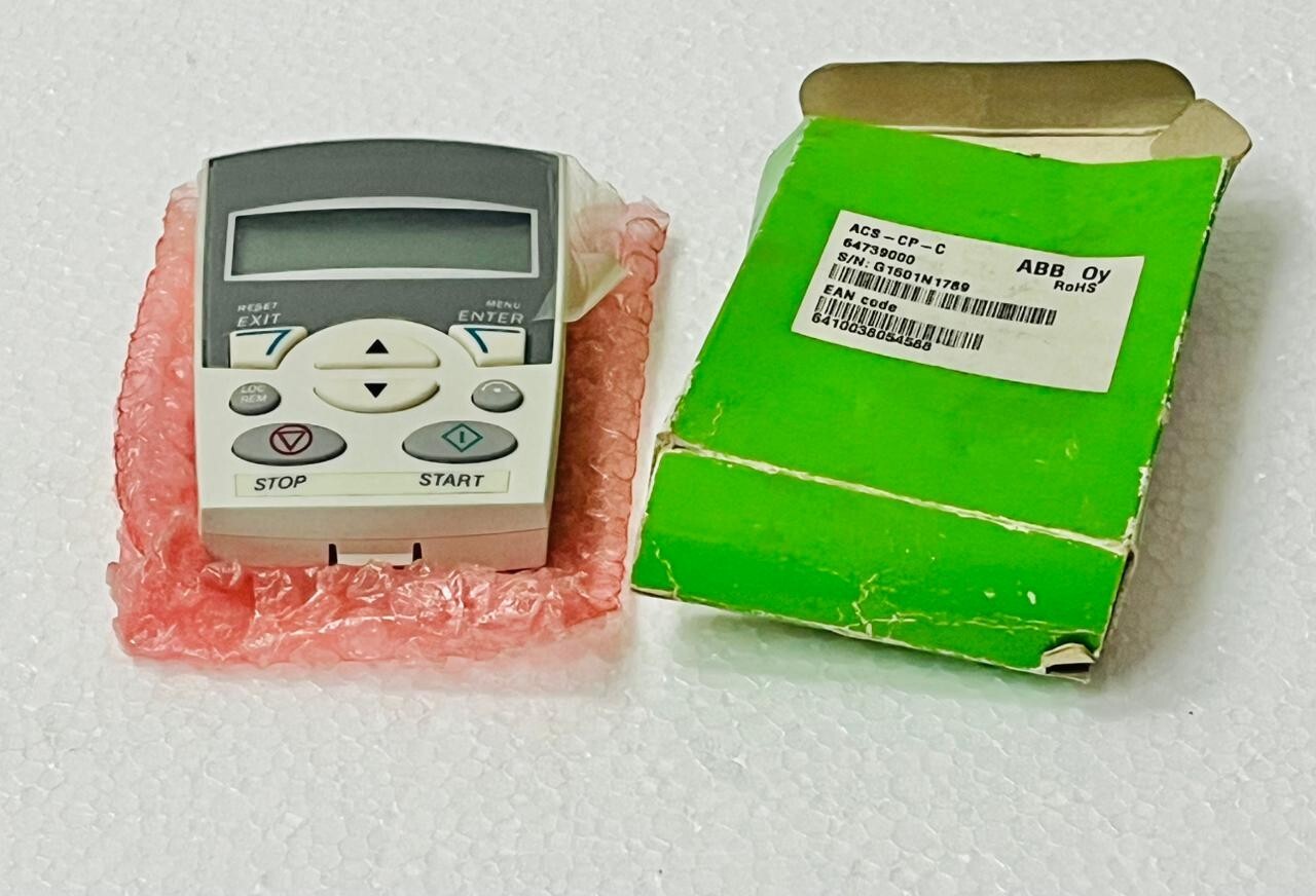 ABB ACS-CP-C 64739000 Drive/Inverter Basic control Panel KEYPAD FOR ACS SERIES