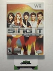 Disney Sing It: Pop Hits Wii Game (2009) - Complete, Good Condition