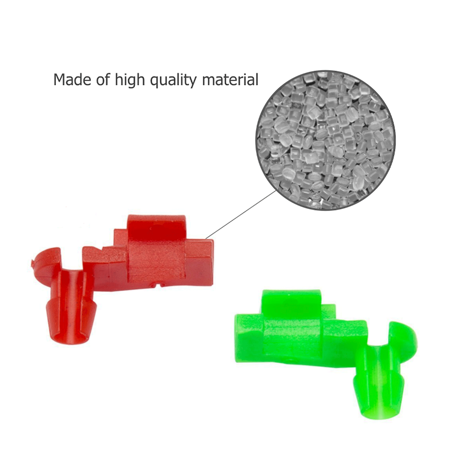 New LH RH Tailgate Handle Rod Clip Set For 9907 Chevrolet Silverado