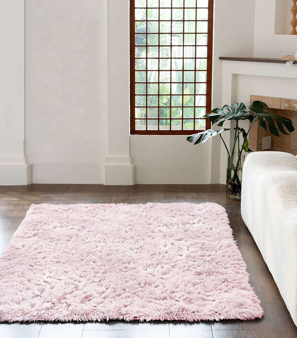 Living Room Cuddle Rugs Soft Touch Nonslip High Pile Shaggy Rug
