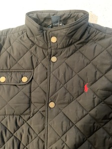 Polo Ralph Lauren Women S Quilted Barn Jacket Navy X Large 18 20