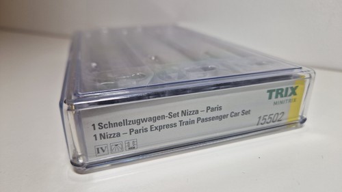 Minitrix 15502 SNCF UIC Schnellzugwagen-Set Nizza - Paris Ep.IV, OVP - Bild 2 von 3