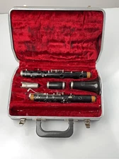 Vintage Triomphe Clarinet w/ Hard Carry Case - For Parts or Repair EB1989