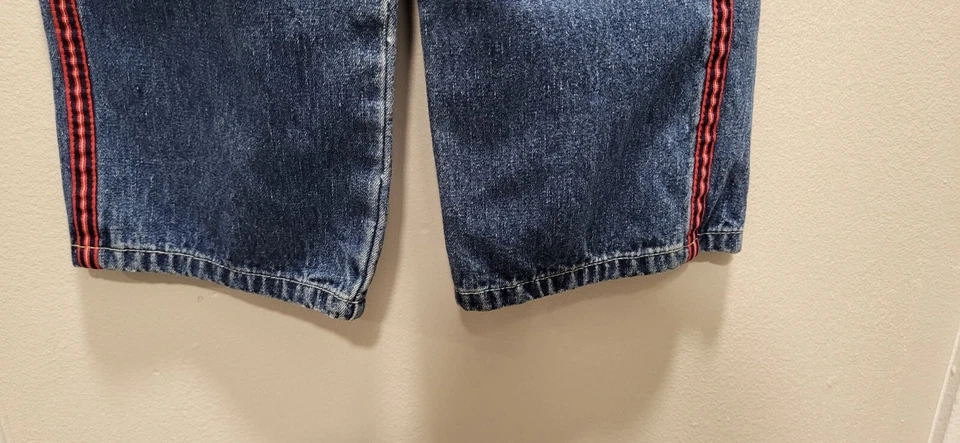 Ограниченный слишком джинсы синий комбинезон размер 8 винтажный флаг номер 02 - Изображение 3 из 4