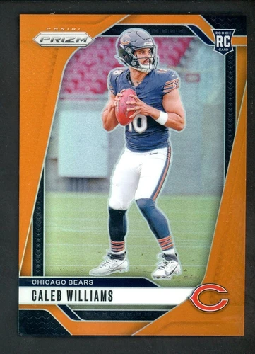 2024 Prizm Orange #301 Caleb Williams Bears RC Rookie 37/249