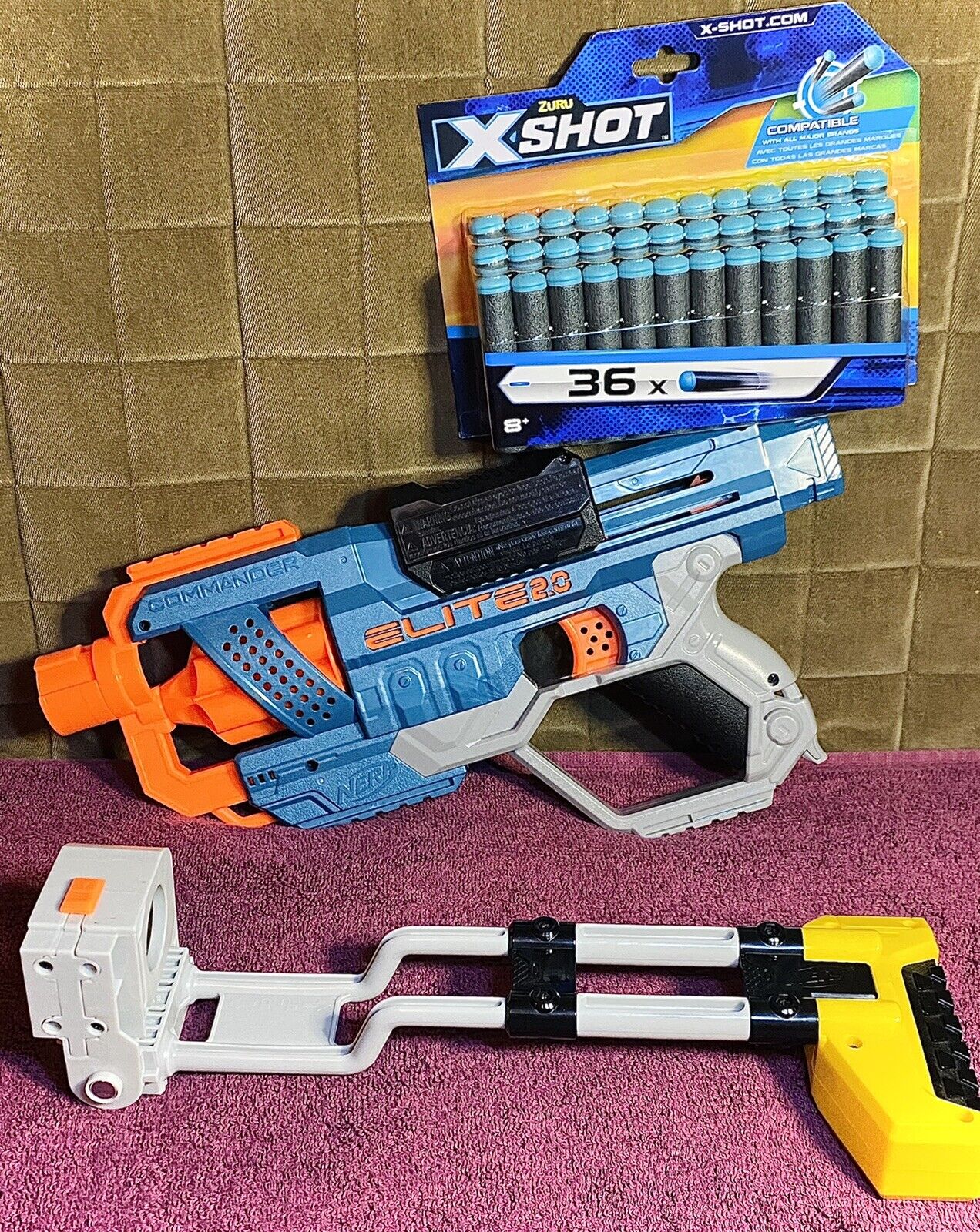 Nerf Elite 2.0 Commander RD-6 Dart Blaster, 36 Nerf Elite Darts