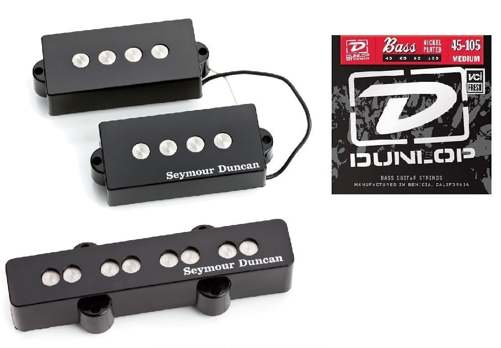 Seymour Duncan SPB-3 SJB-3 PJセット Seymour Duncan Quarter Pound SPB-3 & SJB-3 PJ For Precision
