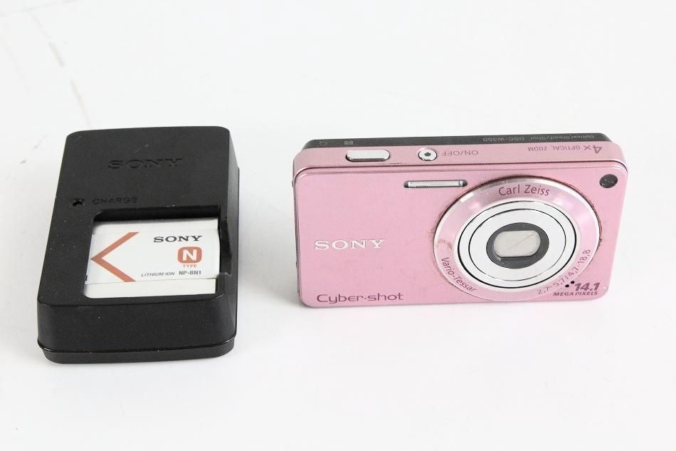 SONY Cyber-shot DSC-W350 Pink 4.0x Optical Zoom Digital