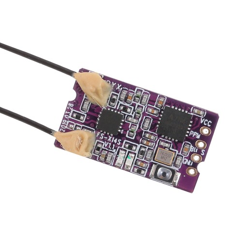 FlySky FS-X14S Receiver 2.4Ghz 14CH PPM S.BUS Signal Outputs for FS-I6X I3A6 - Bild 4 von 7