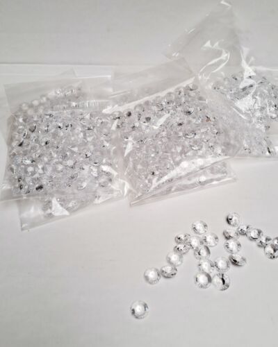 Restposten 1000 x Diamanten, Streudeko, klar, Kristalle, Weihnachten, basteln