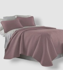 Southshore Fine Linens Purple Lightweight 3-piece Quilt and Sham Set-Full/Queen