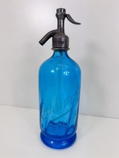 Antike Sodaflasche Siphonflasche Seltzer Selten 1930er Nostalgie Shabby X9931