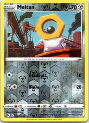 Meltan 129/189 Darkness Ablaze Reverse Holo