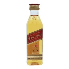 Johnnie Walker Red Label Whisky 5cl (50ml) Miniature 40% Vol Save With Multi Buy